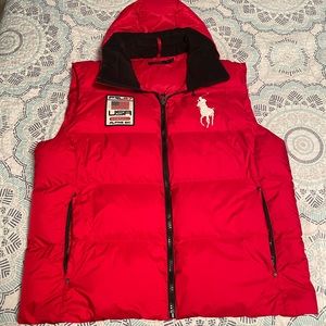 Mens Polo Puffer Vest